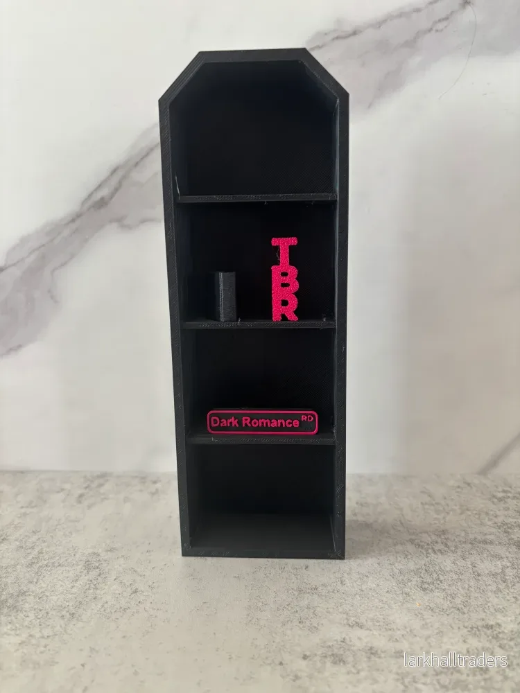Inredning till minibokhylla - Dark Romance