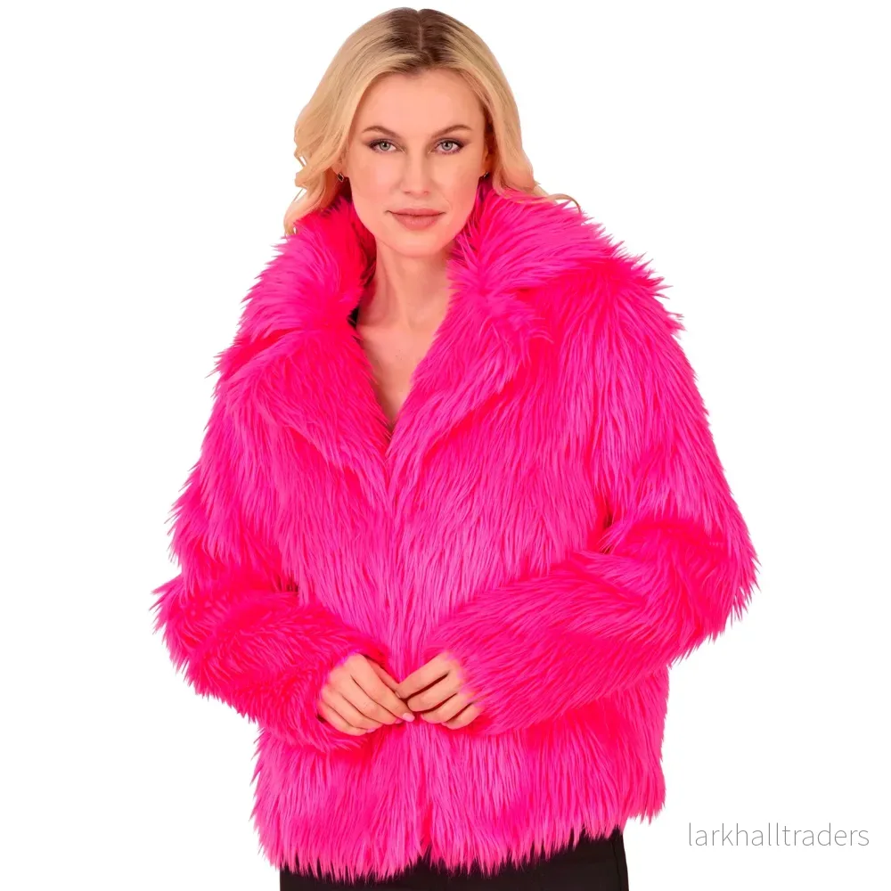 Jacka, neon rosa S/M