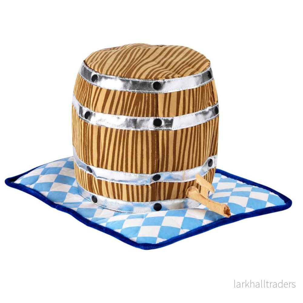 Ölhatt, öltunna blå/vit Ölhatt, öltunna blå/vit