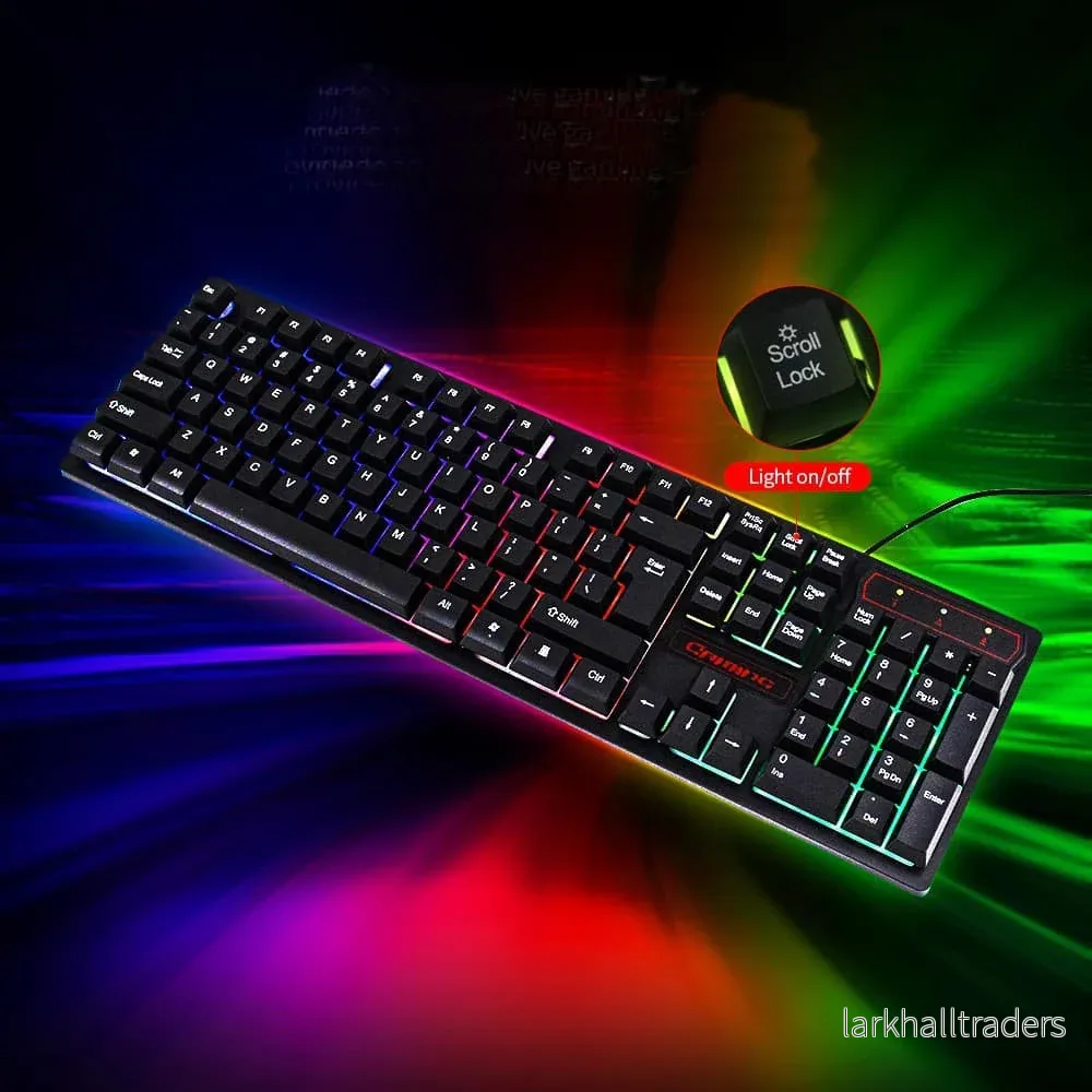 Backlight gamer-tangentbord – modell KR-6300 Ergonomisk design Backlight gamer-tangentbord – modell KR-6300 Ergonomisk design