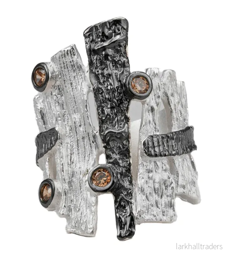 Nature’s Blanc Vit Murmuring Bark Ring