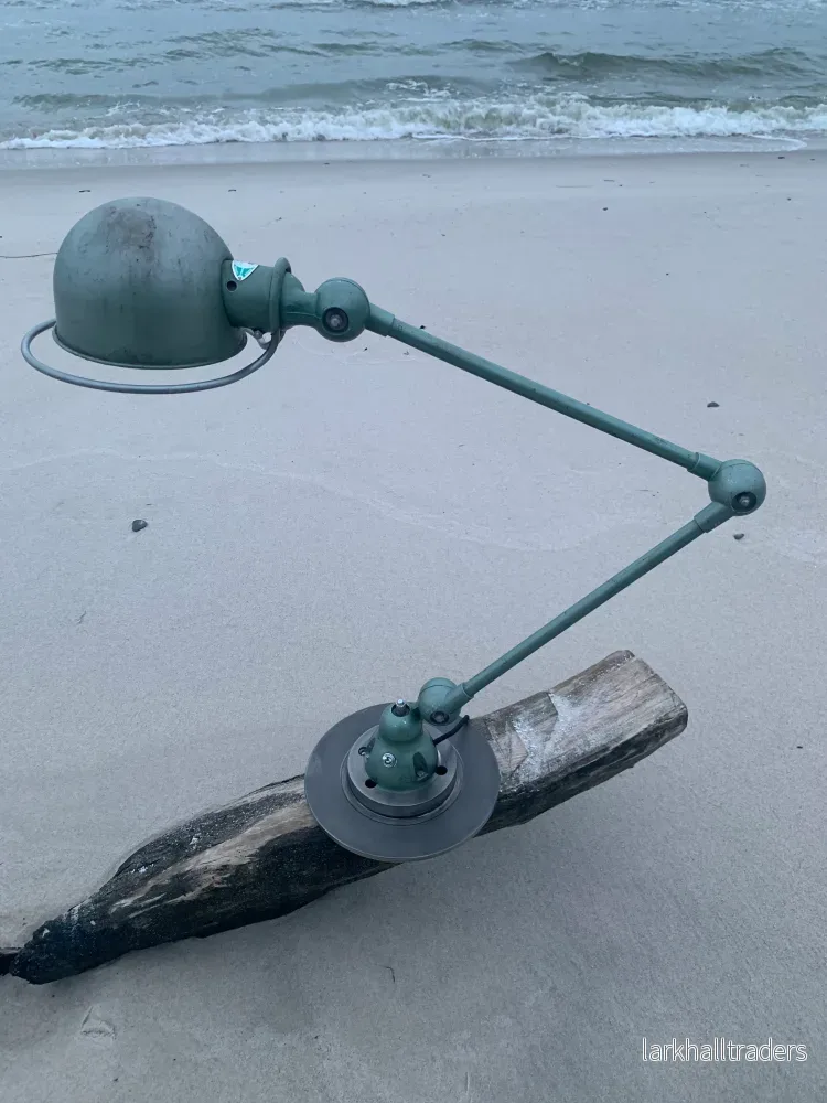 Jieldé bord/vägglampa med 2 armar - Grön