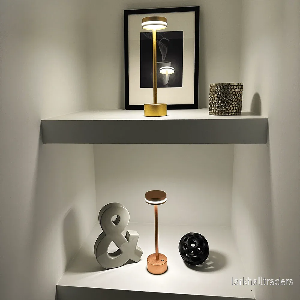LuxeLight – Trådlös bordslampa med touchkontroll och lång batteritid för alla interiörer - Bild 3