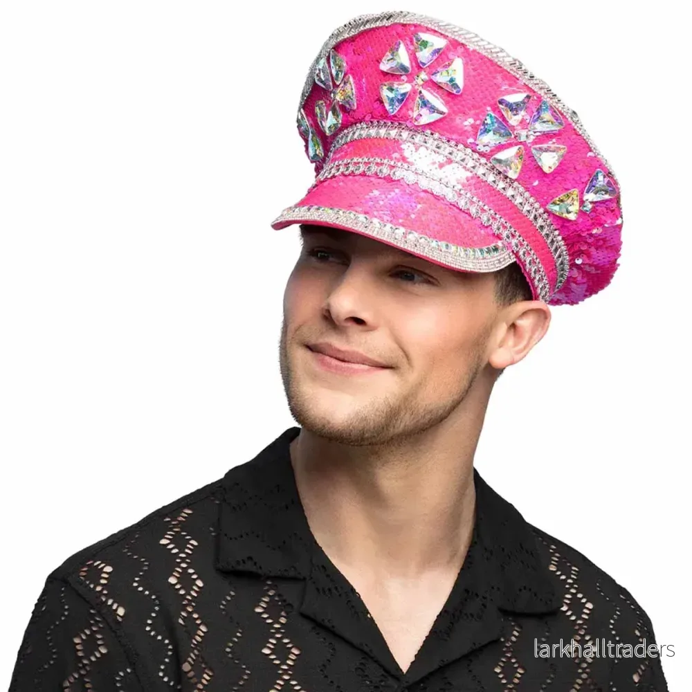 Machokeps, pink sparkle - Bild 2