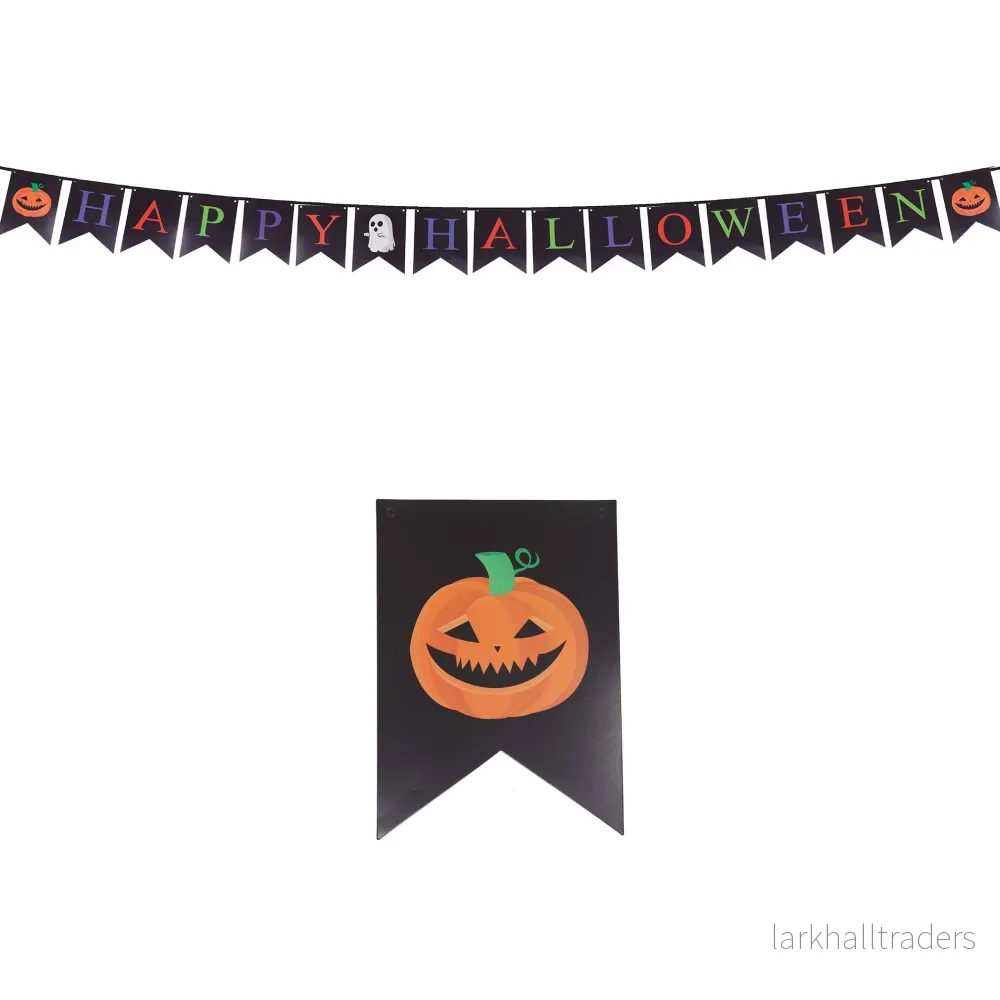 Halloweengirlang, pumpa 300 cm Halloweengirlang, pumpa 300 cm