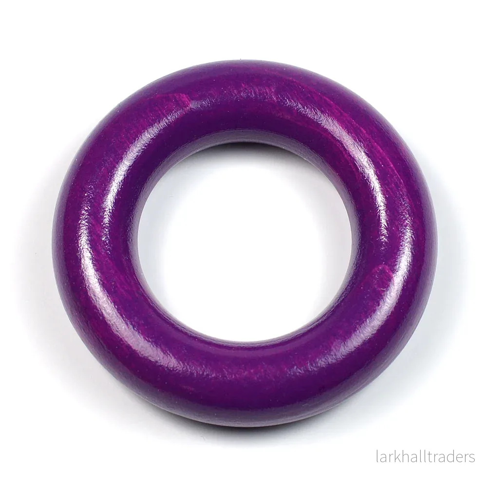 Liten träring utan hål, plommon