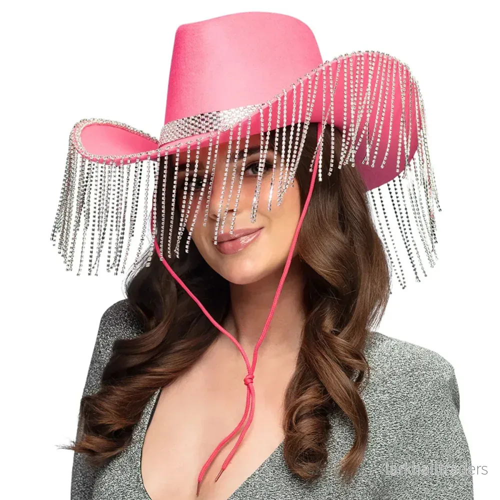 Cowboyhatt, showgirl rosa - Bild 3