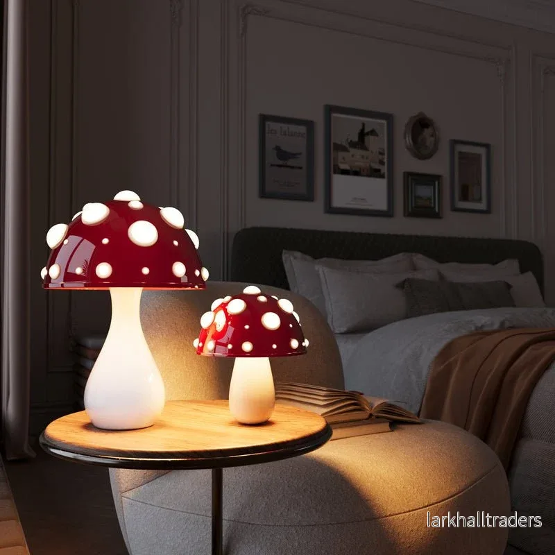 Amanita – Dimbart LED-bordslampa med varmvit belysning Amanita – Dimbart LED-bordslampa med varmvit belysning