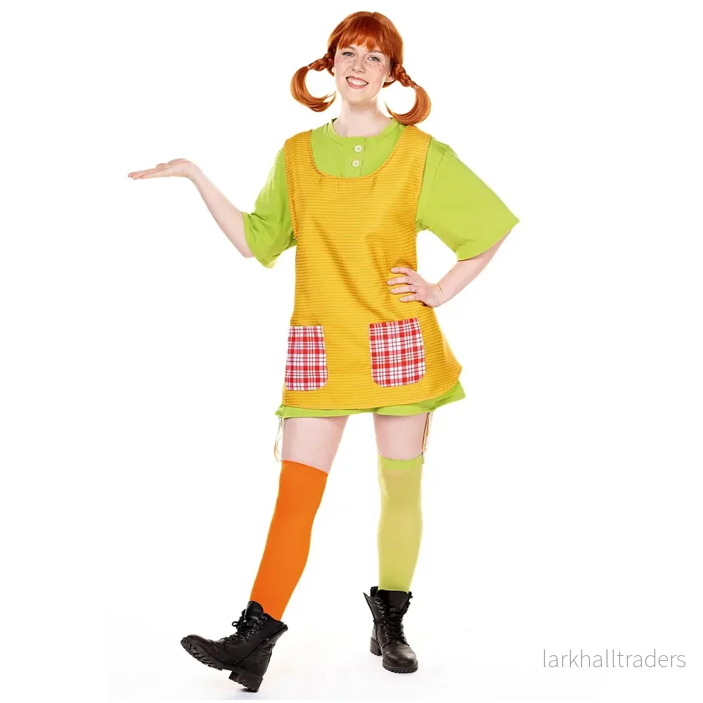 Dräkt, Pippi Långstrump Dräkt, Pippi Långstrump