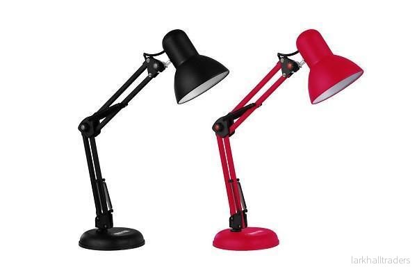 Arkitektlampa – svart bordslampa