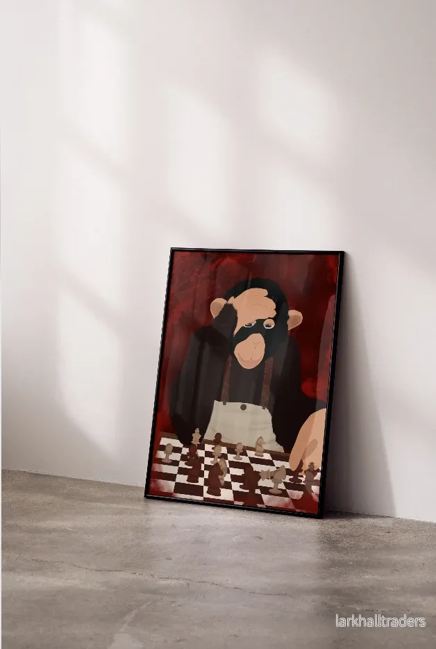 Monkey - Schack matt Poster - Bild 3