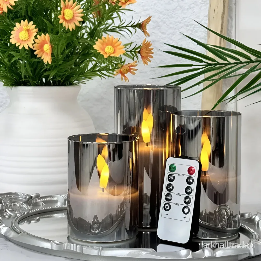 GlowFold – Flamsäkra LED-Ljus med 3D-Design & Fjärrkontroll GlowFold – Flamsäkra LED-Ljus med 3D-Design & Fjärrkontroll
