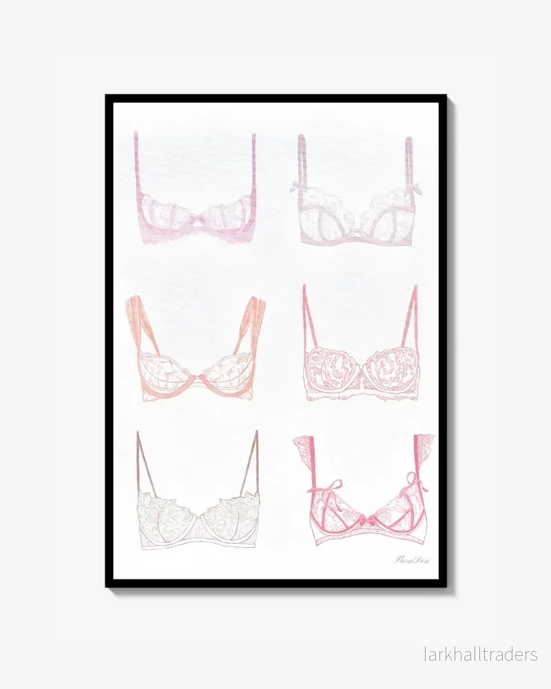 Sunset Lace Poster – 50x70cm
