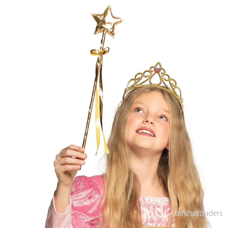 Trollspö, stjärna guld 40 cm Trollspö, stjärna guld 40 cm