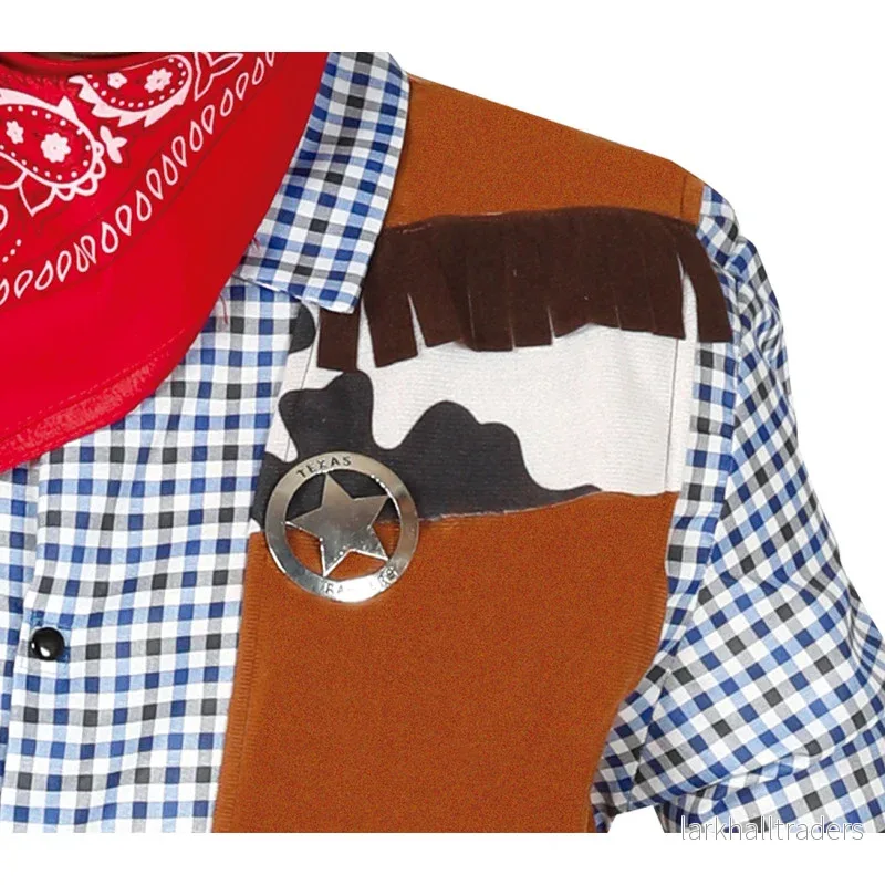 Dräkt, cowboy - Bild 3