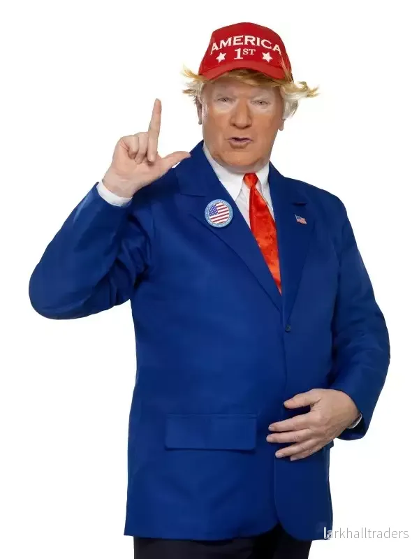 Kostym, President blå/röd L Kostym, President blå/röd L