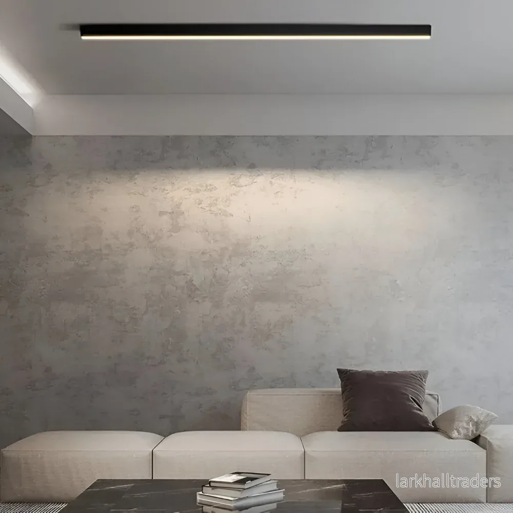 Linétra – Modern Lång Linjär Taklampa med Justerbar LED-belysning - Bild 3