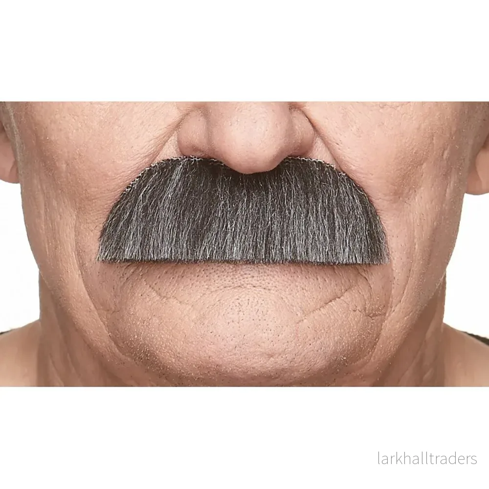 Mustasch, barkeep svart/vit