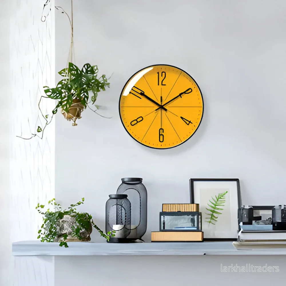 NordLinx – Modern Skandinavisk Väggklocka i Minimalistisk Design - Bild 3