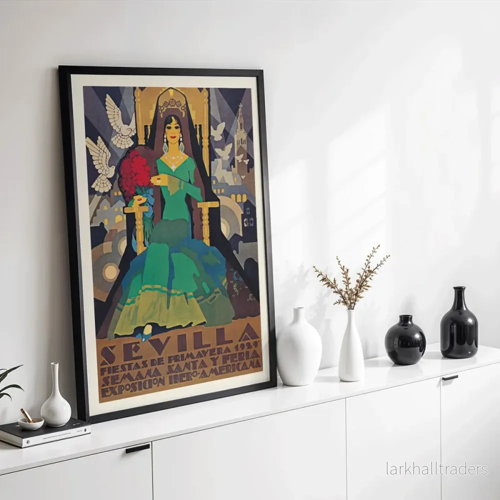 Sevilla Fiestas de Primavera Poster