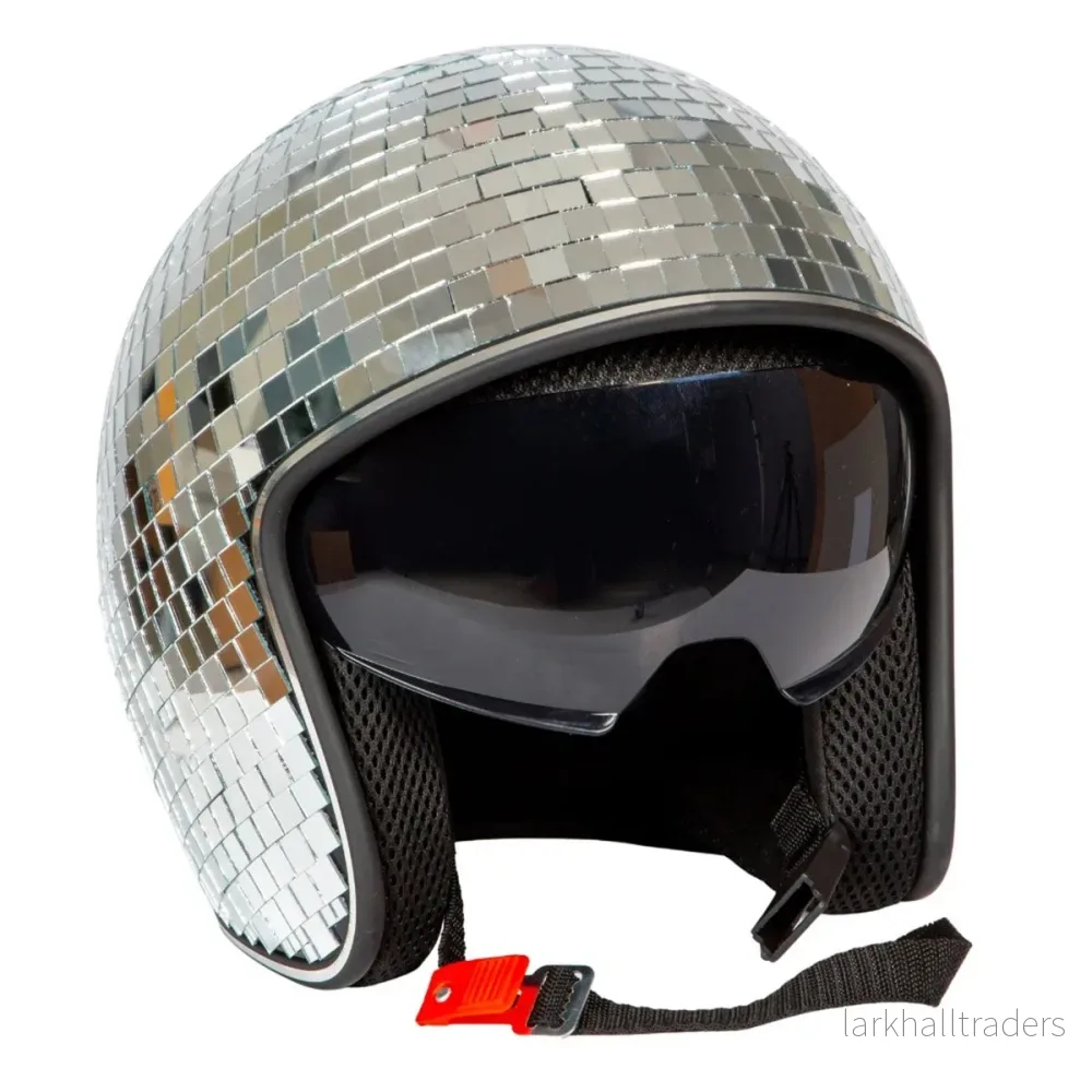 Discohjälm, silver Discohjälm, silver