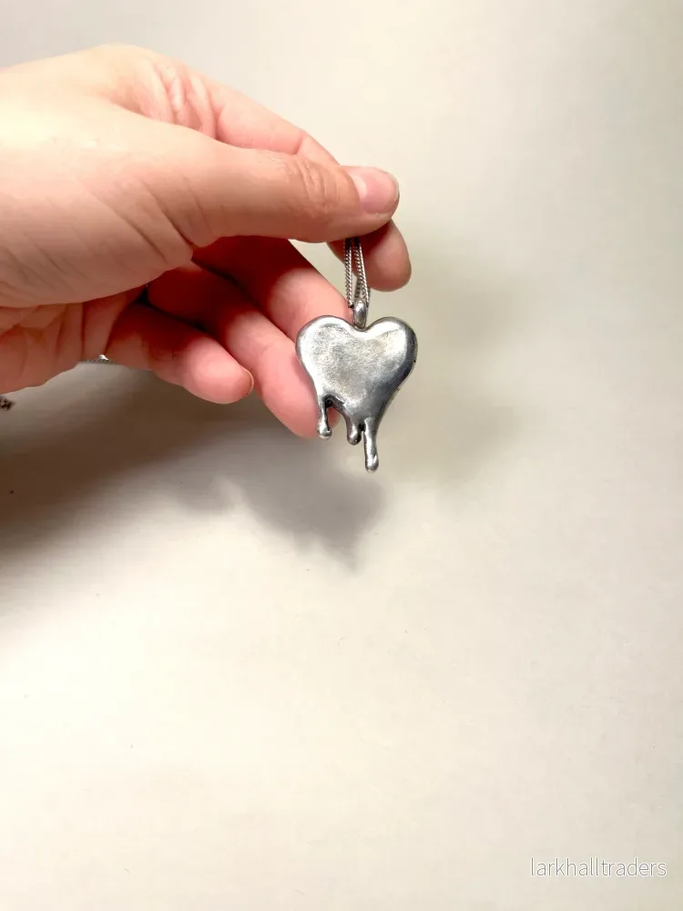 Melt my heart silverhalsband - Bild 2