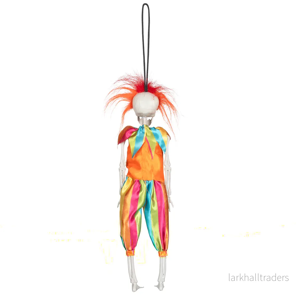 Prop, hängande skeleton clown 40 cm - Bild 2