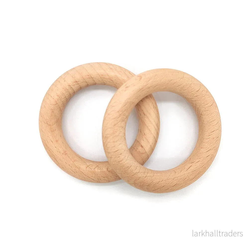 Mellanstor träring, 5,5cm, Premium Wood Mellanstor träring, 5,5cm, Premium Wood