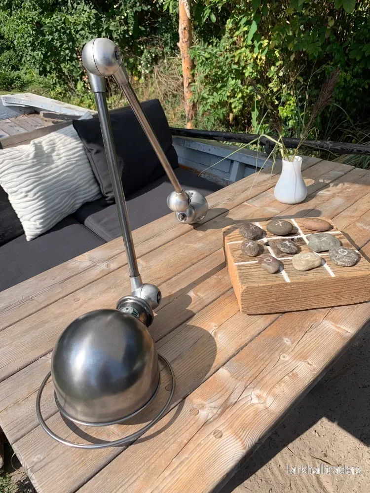 Jieldé vägglampa med två armar och strömbrytare - Bild 3