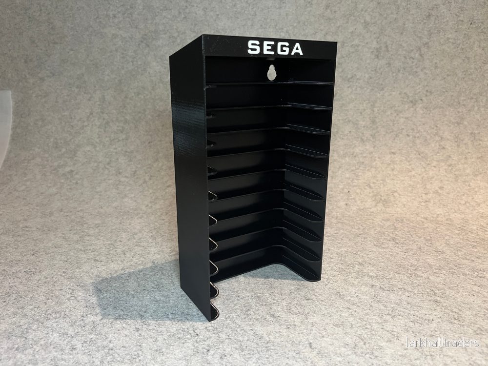 Väggställ / spelställ för 10 spel till Sega Mega Drive / Master System - Bild 2