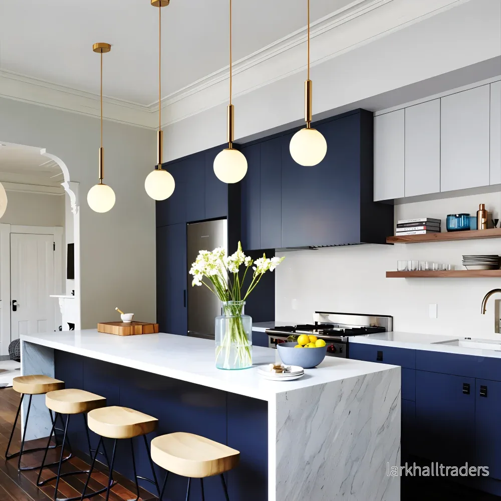 LunaSphere – Vit Glaspendellampa i Modern Nordic Design LunaSphere – Vit Glaspendellampa i Modern Nordic Design