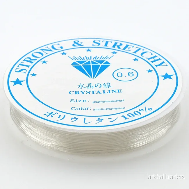 Elastisk tråd ”Strong & stretchy” 0,6mm Elastisk tråd ”Strong & stretchy” 0,6mm