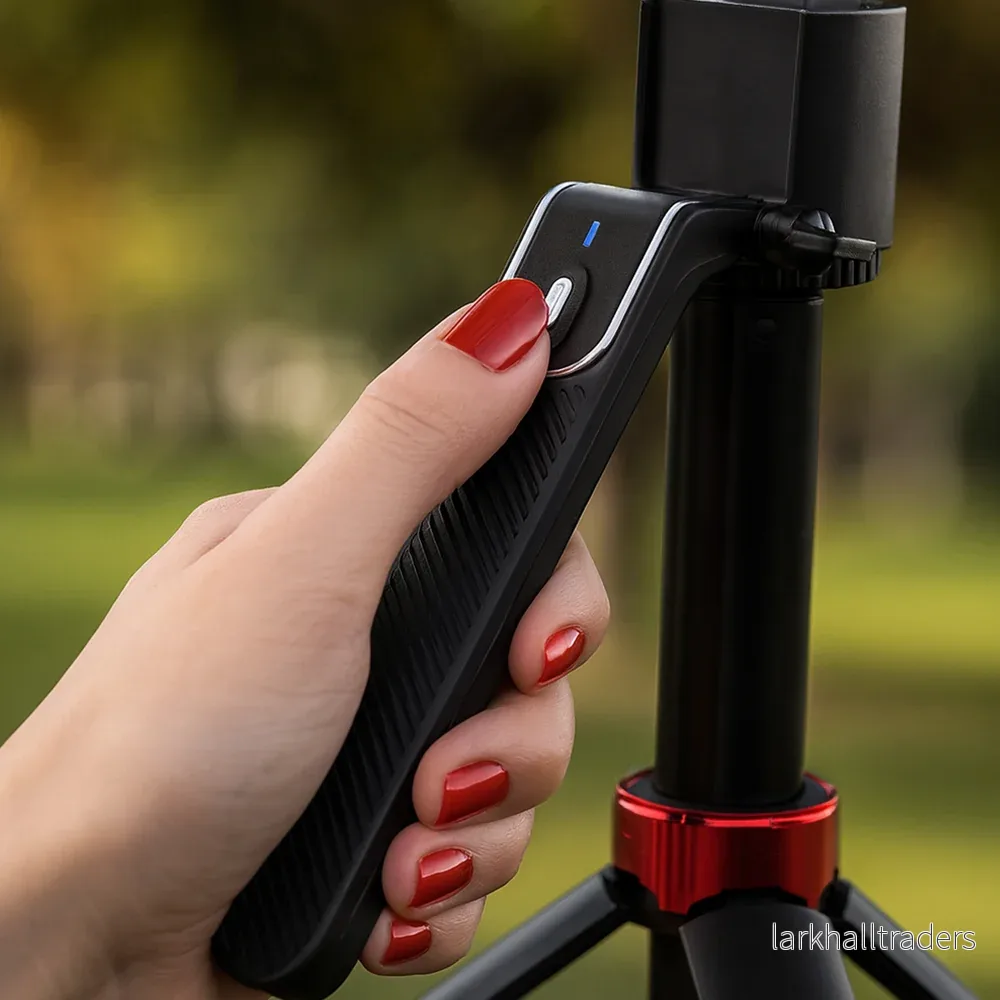 Selfiestick med intelligent ansiktsspårning inkl. ljus - Q185 - Bild 3