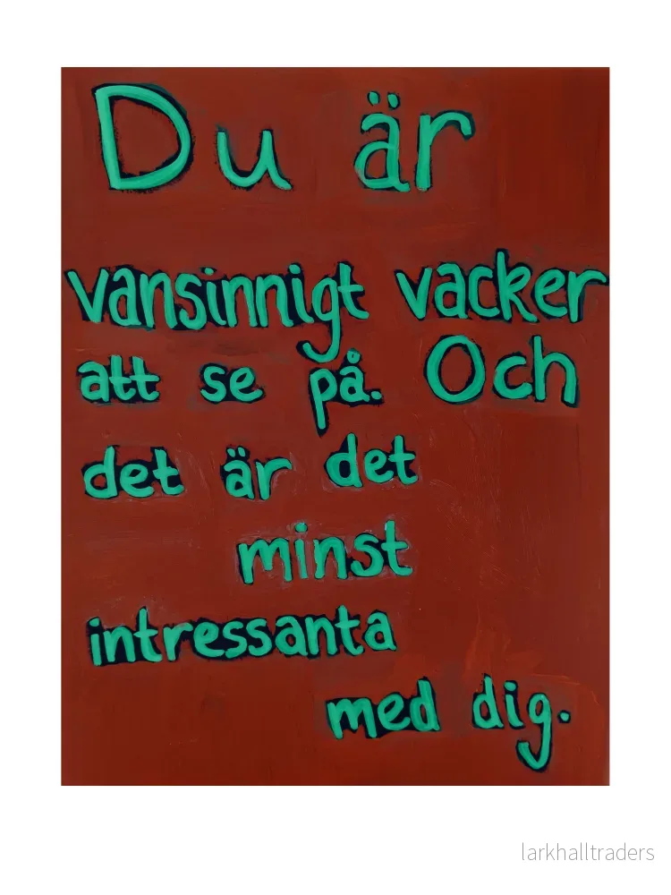 Det minst intressanta (röd) poster - Bild 3