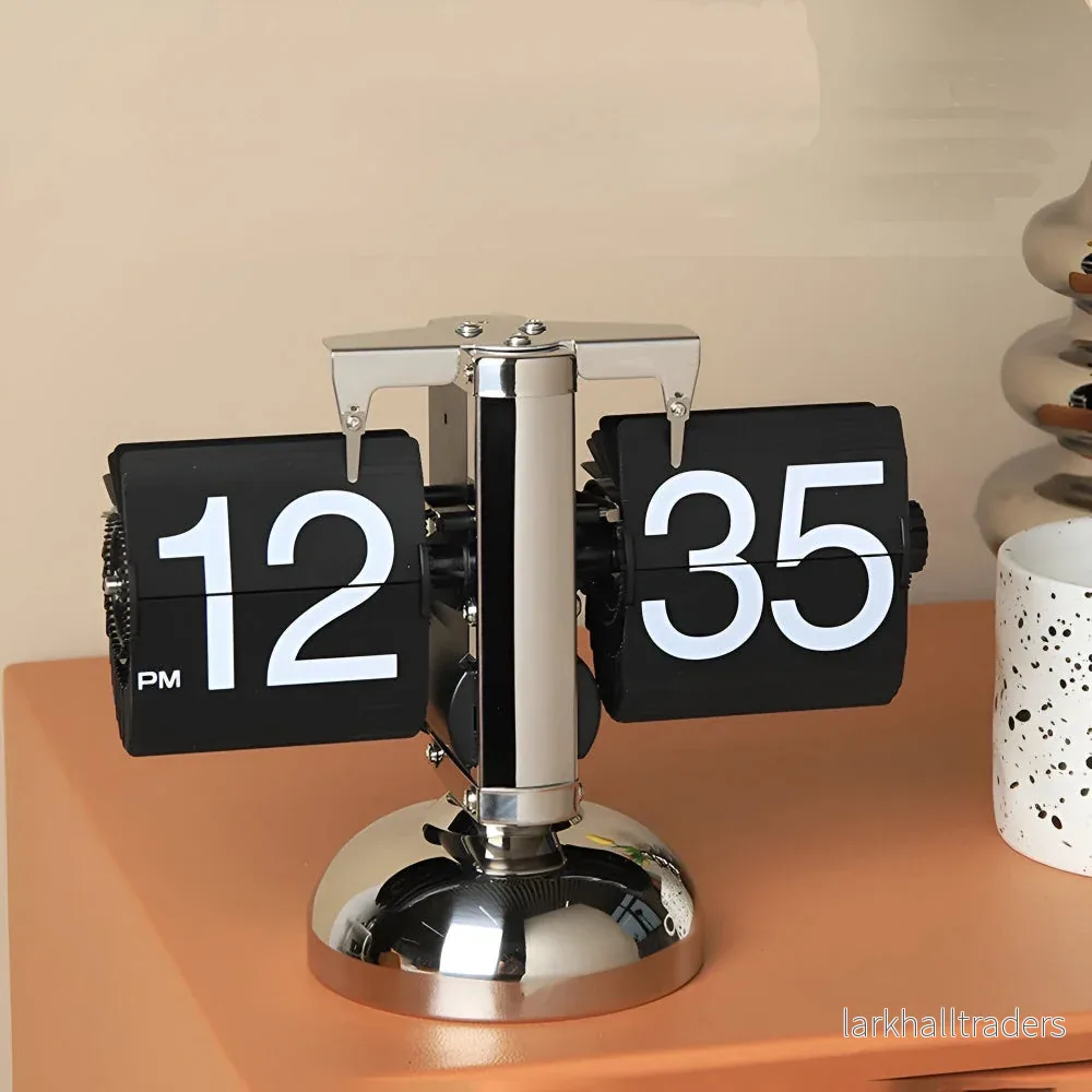 FlipAura – Retro Flip Bordsklocka i Minimalistisk Design - Bild 3