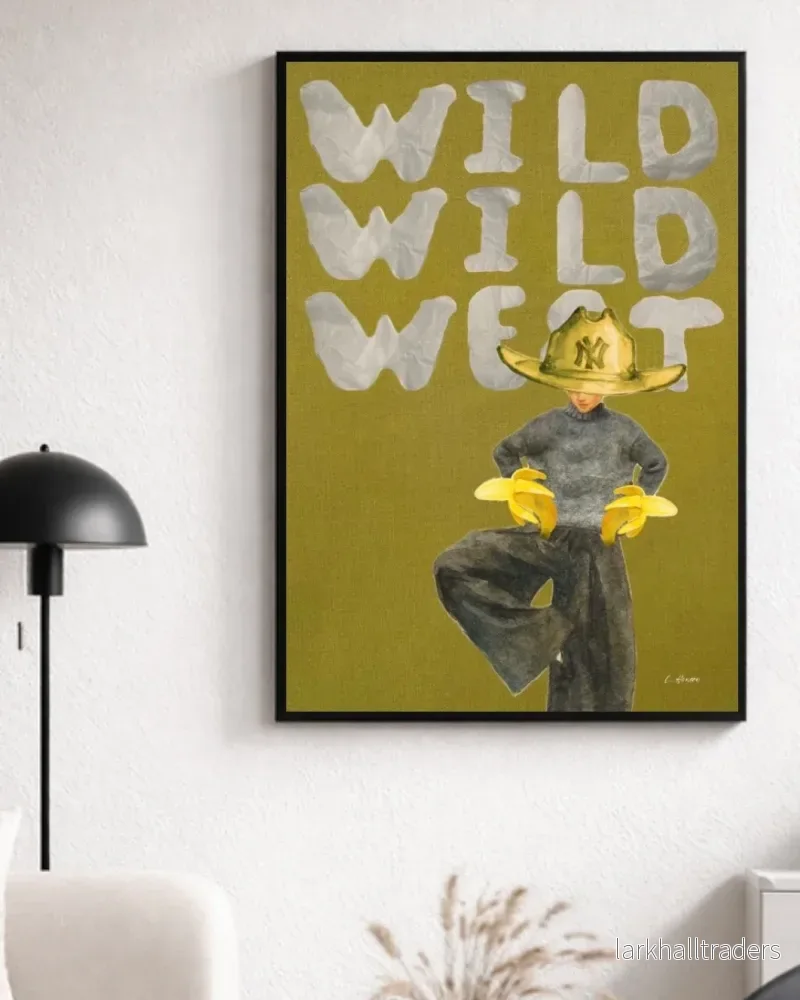 Wild Wild West banana yankee på Poster papper - Bild 2