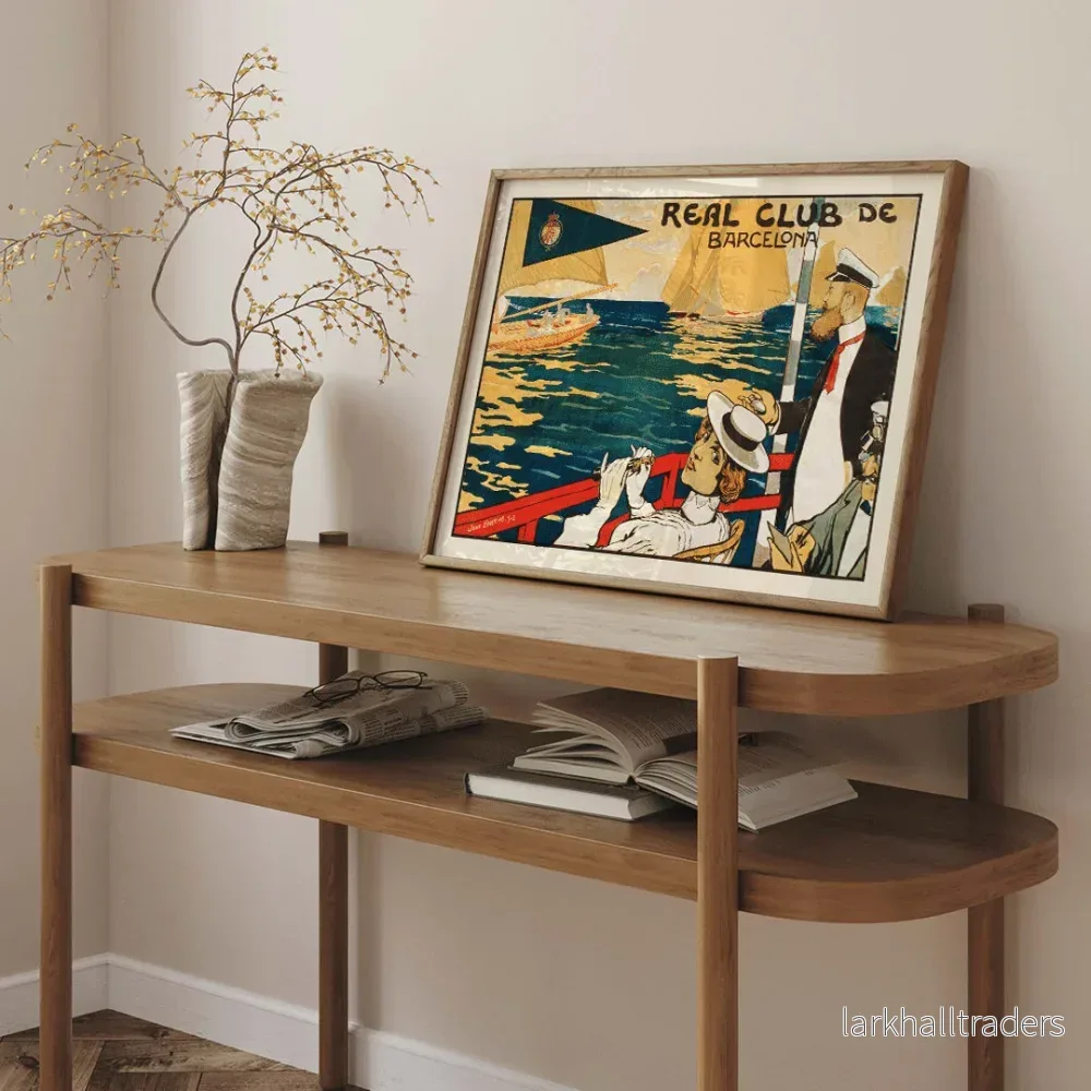 Real Club de Barcelona Poster Real Club de Barcelona Poster