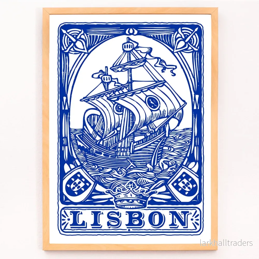 Lissabon Azulejo 1 Poster - Bild 3