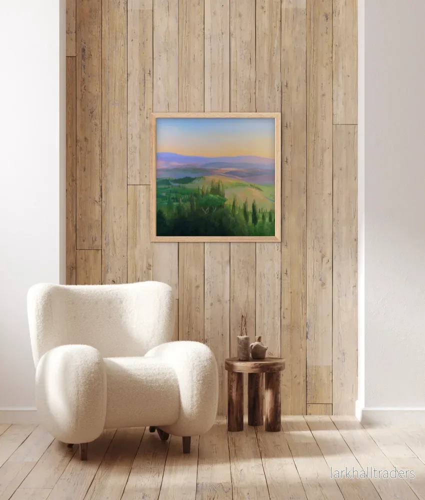 The Sun Is Setting In Tuscany - Poster - Bild 2