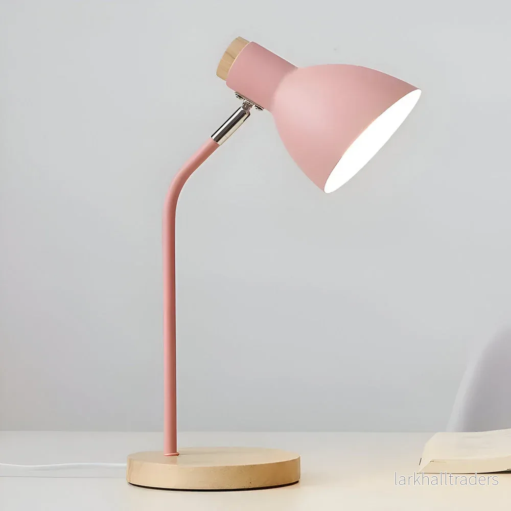 NordLjus – Nordisk inspirerad justerbar LED-bordslampa – Ögonvänlig belysning för läsning och vardagsrum - Bild 3