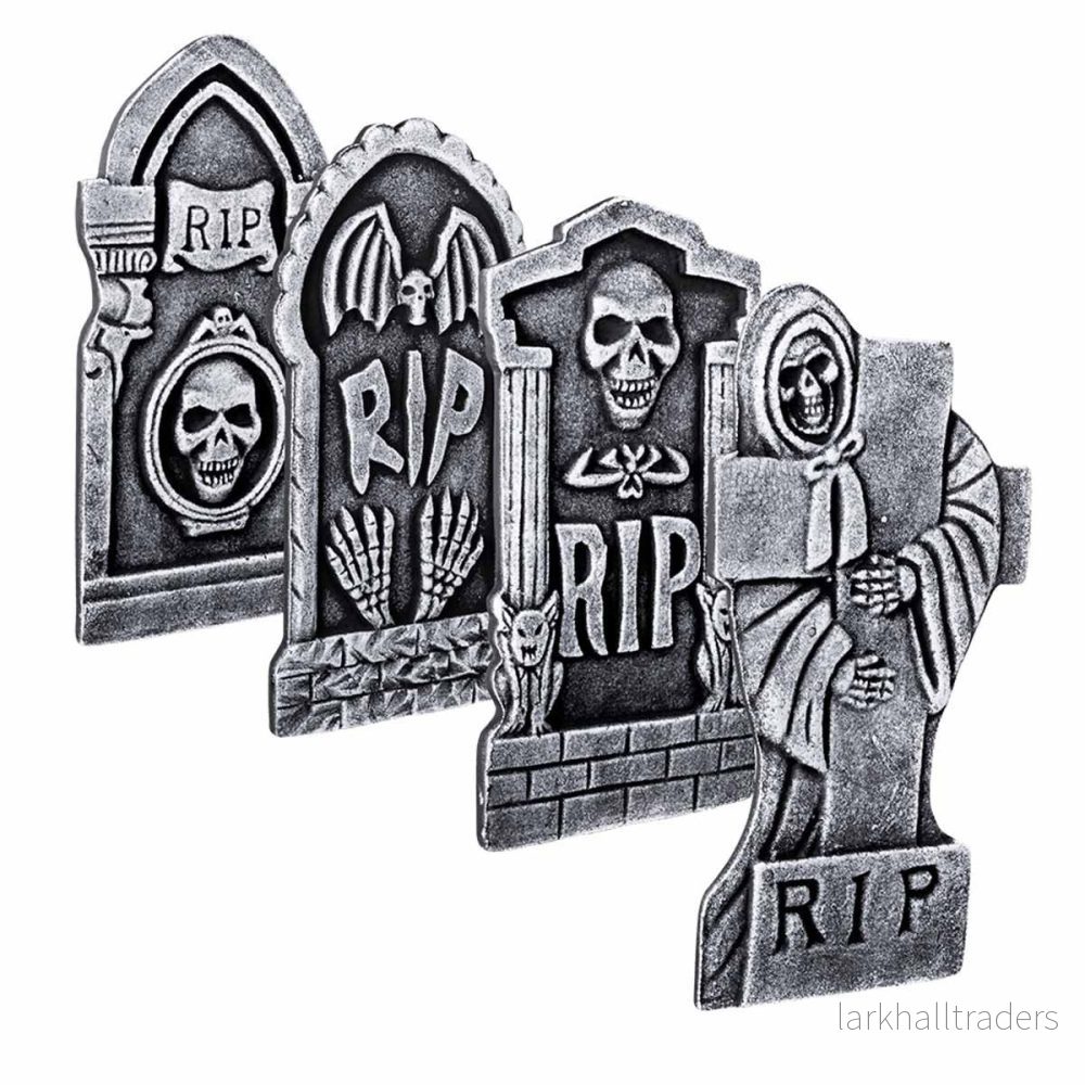 Gravsten, R.I.P 41x20 cm