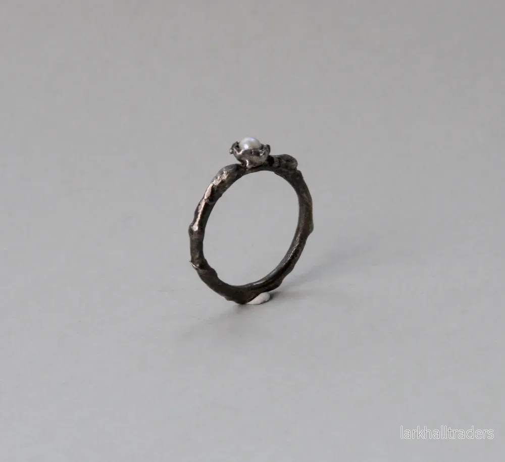 Havspärlring i silver - Liten - Bild 3