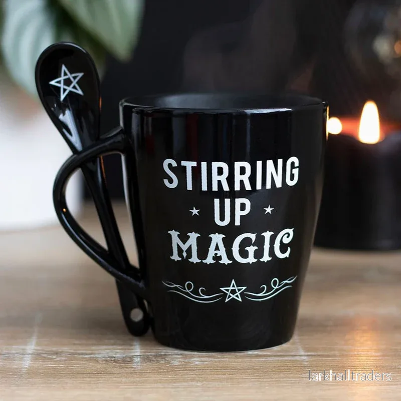 Mugg med sked – Stirring up magic