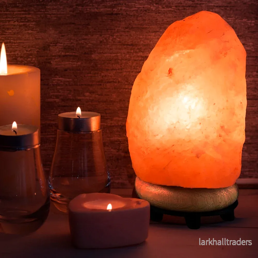 Himalayasaltlampa – ljus, ro och naturlig stämning (2 storlekar) Himalayasaltlampa – ljus, ro och naturlig stämning (2 storlekar)