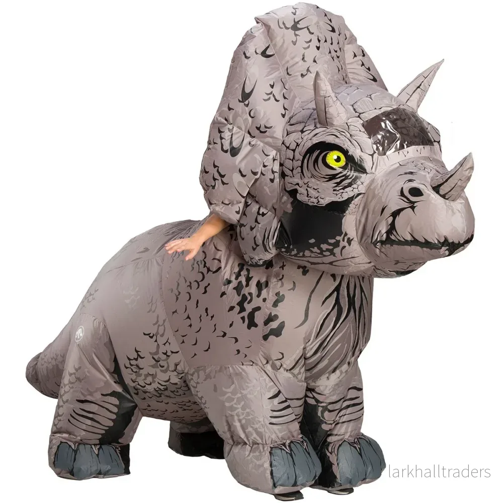 Uppblåsbar dräkt, Triceratops Jurassic World
