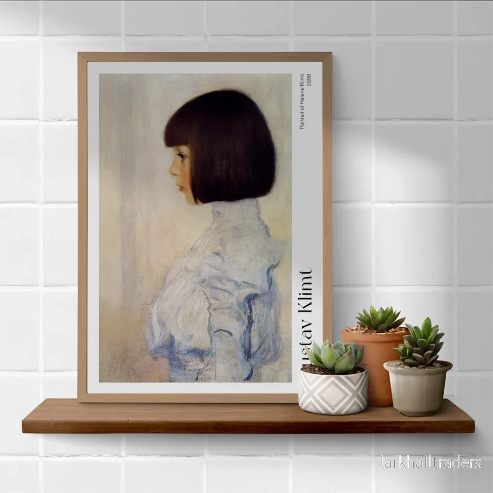 Porträtt av Helene Poster