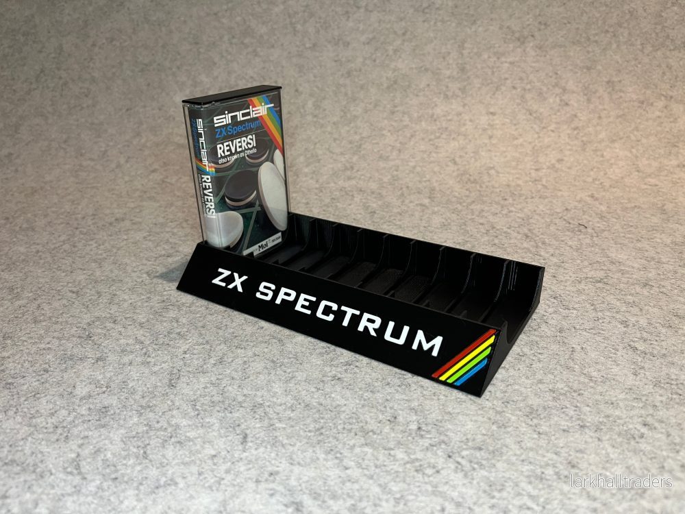 Spelställ för 10 ZX Spectrum kassetter Spelställ för 10 ZX Spectrum kassetter