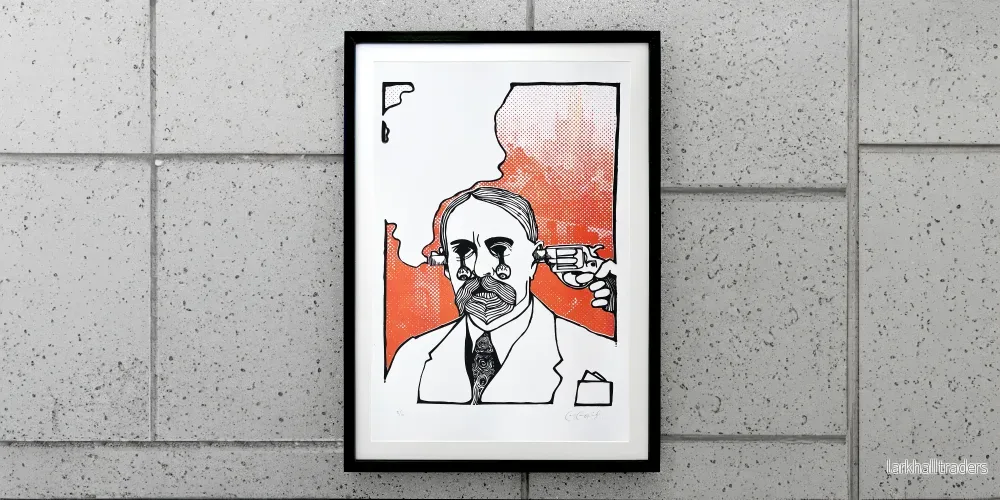 Retribution Fine Art Screen Print - Bild 3