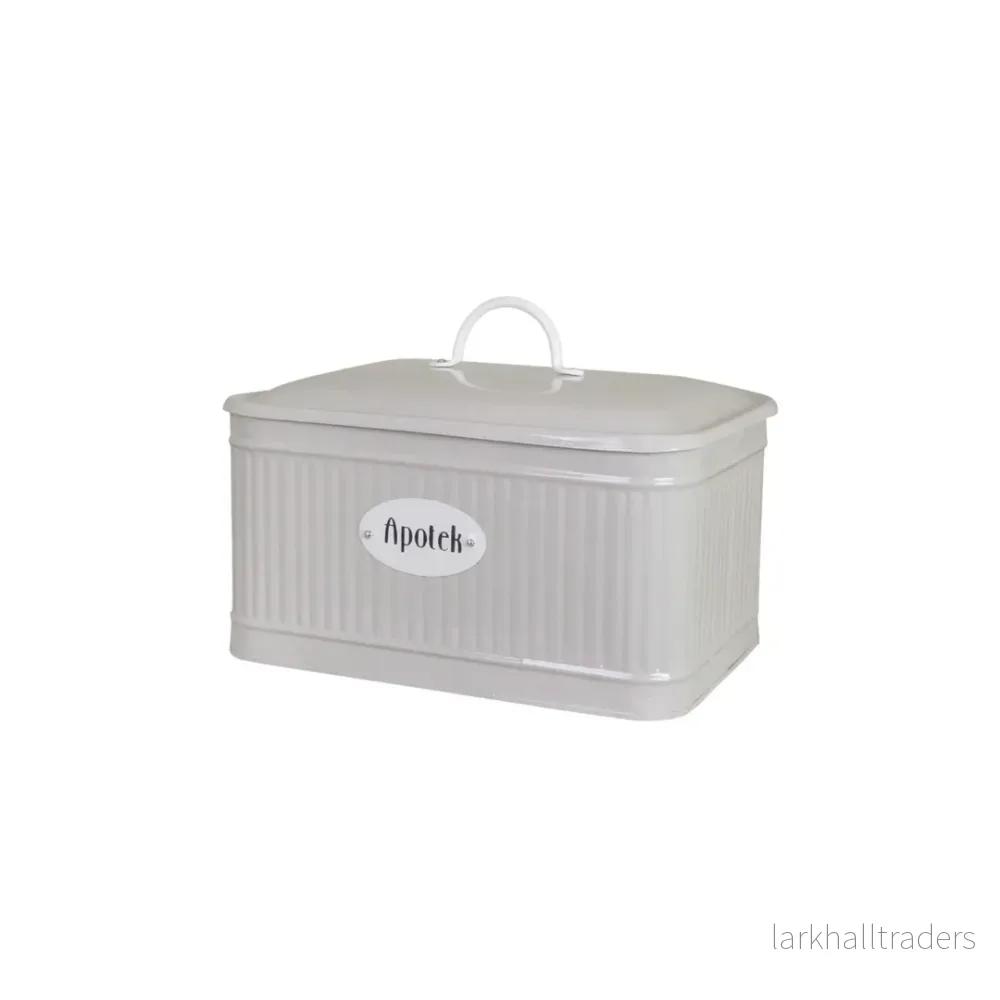 Plåtburk Hugo Apotek Beige - Bild 2