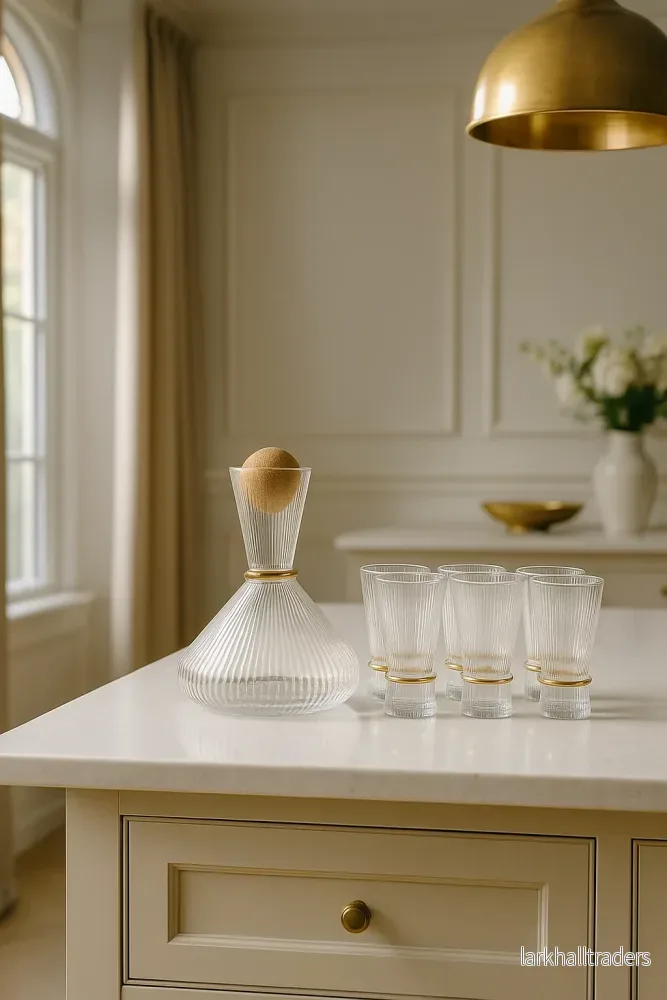 Marco Glas Hög- Set med 6 glas och karaf - Bild 2